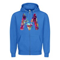 True Royal maroon five Zipper Hoodie - artisFamous