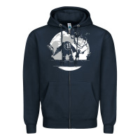 Navy bioshock matata Zipper Hoodie - artisFamous