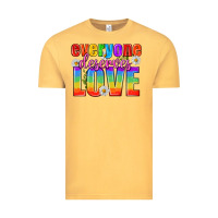 Vintage Mustard Everyone Deserves Love Pride Lgbtq Vintage Tee - BundleAndBundleShop