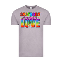 Vintage Zinc Everyone Deserves Love Pride Lgbtq Vintage Tee - BundleAndBundleShop