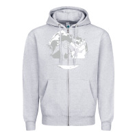 Heather Grey bioshock matata Zipper Hoodie - artisFamous
