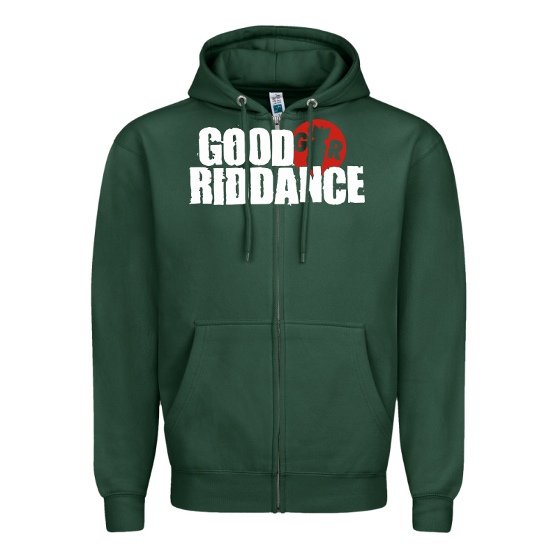 Good Riddance Zipper Hoodie by artisFamous | Teevron