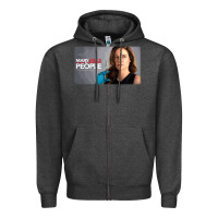 Charcoal Heather mary kills people Zipper Hoodie - artisFamous