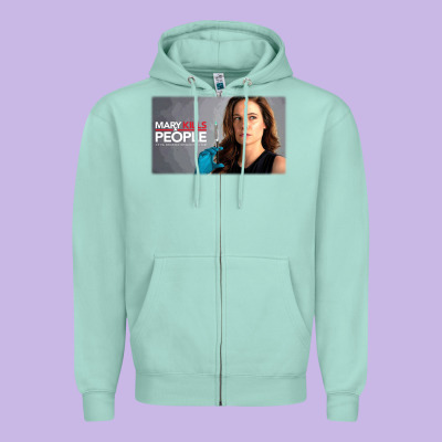 Mary Kills People Zipper Hoodie Designed By Artisfamous