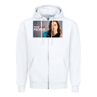 White mary kills people Zipper Hoodie - artisFamous