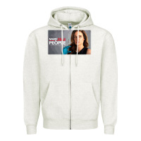 Oatmeal Heather mary kills people Zipper Hoodie - artisFamous