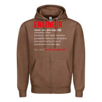 Chestnut engineer definition Zipper Hoodie - artisFamous