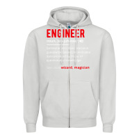 Dove Grey engineer definition Zipper Hoodie - artisFamous