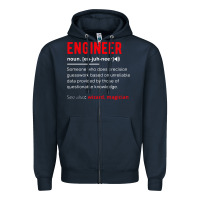 Navy engineer definition Zipper Hoodie - artisFamous