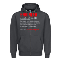 Smoke engineer definition Zipper Hoodie - artisFamous