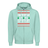 Seafoam epstein didnt kill himself christmas Zipper Hoodie - artisFamous