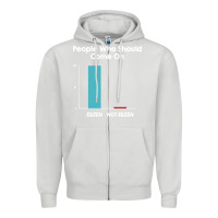 Dove Grey come on eileen Zipper Hoodie - artisFamous
