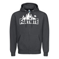 Fartnite Zipper Hoodie | Teevron
