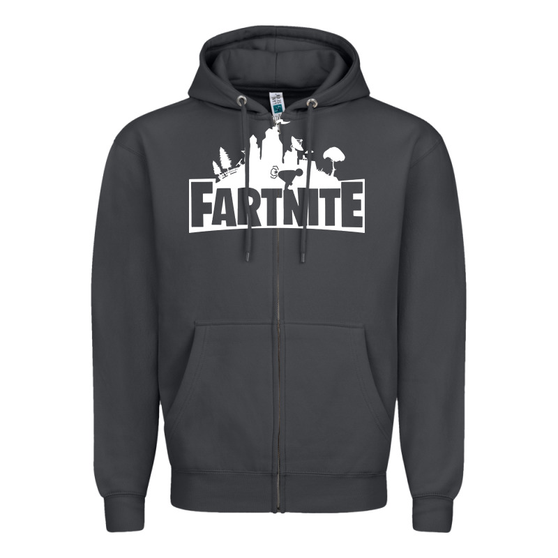 Fartnite Zipper Hoodie by artisFamous | Teevron