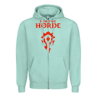 Seafoam for the horde Zipper Hoodie - artisFamous
