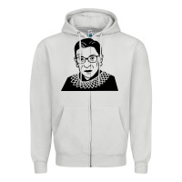 Ruth Bader Ginsburg Zipper Hoodie | Teevron