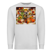 Dove Grey fall heifer cow Premium Sweatshirt - RanaPortraitStore