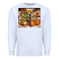 White fall heifer cow Premium Sweatshirt - RanaPortraitStore