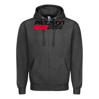 Charcoal Heather precision turbo engine classic Zipper Hoodie - artisFamous