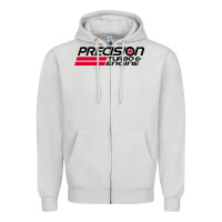 Dove Grey precision turbo engine classic Zipper Hoodie - artisFamous