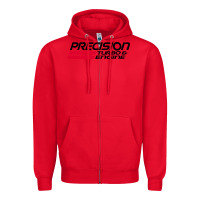 Red precision turbo engine classic Zipper Hoodie - artisFamous