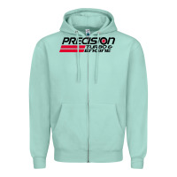 Seafoam precision turbo engine classic Zipper Hoodie - artisFamous