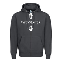 Smoke two seater Zipper Hoodie - artisFamous
