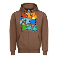 Chestnut kanto starters Zipper Hoodie - artisFamous