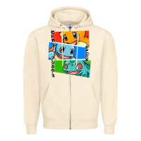 Sandshell kanto starters Zipper Hoodie - artisFamous