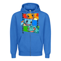 True Royal kanto starters Zipper Hoodie - artisFamous
