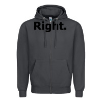 Smoke right Zipper Hoodie - artisFamous
