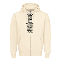Sandshell phonetic alphabet Zipper Hoodie - artisFamous