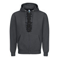 Smoke phonetic alphabet Zipper Hoodie - artisFamous