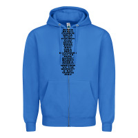 True Royal phonetic alphabet Zipper Hoodie - artisFamous