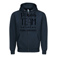 Navy physical therapy making a difference Zipper Hoodie - artisFamous