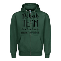 Sports Green physical therapy making a difference Zipper Hoodie - artisFamous