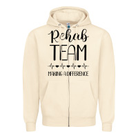 Sandshell physical therapy making a difference Zipper Hoodie - artisFamous