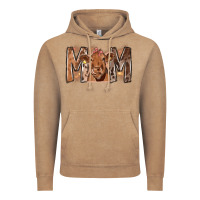 Vintage Coffee Rodeo Mom Cow Vintage Hoodie - CowhideDigitalArt