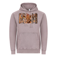 Vintage Zinc Rodeo Mom Cow Vintage Hoodie - CowhideDigitalArt