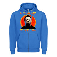 True Royal this is my happy face Zipper Hoodie - artisFamous