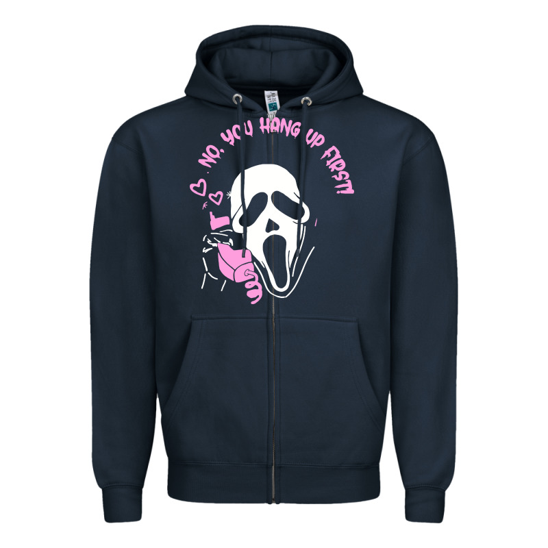 Scream Ghost Zipper Hoodie by artisFamous | Teevron