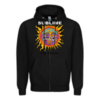 Black sunflower sublime 40oz to freedom Zipper Hoodie - artisFamous