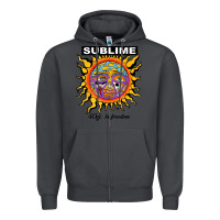 Smoke sunflower sublime 40oz to freedom Zipper Hoodie - artisFamous