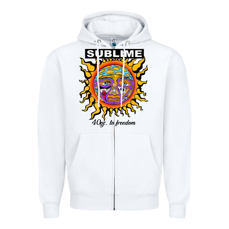 Sunflower Sublime 40oz To Freedom Zipper Hoodie by artisFamous | Teevron