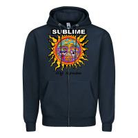 Navy sunflower sublime 40oz to freedom Zipper Hoodie - artisFamous