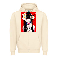 Sandshell anime girl japanese Zipper Hoodie - artisFamous