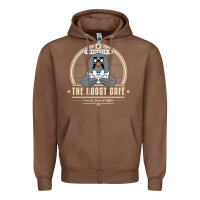 Chestnut the roost animal cafe Zipper Hoodie - artisFamous