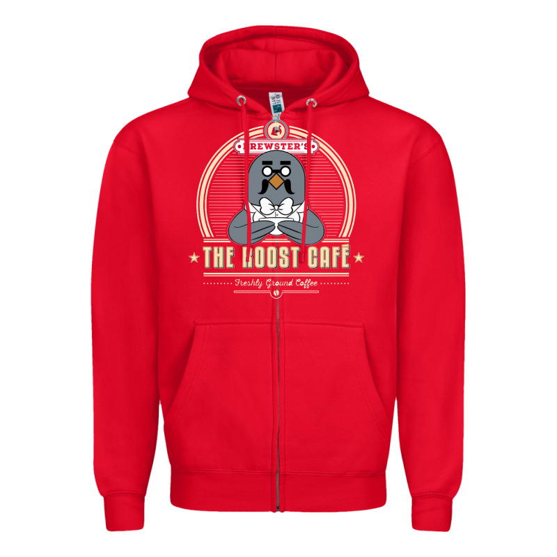 The Roost Animal Cafe Zipper Hoodie by artisFamous | Teevron