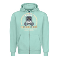 Seafoam the roost animal cafe Zipper Hoodie - artisFamous