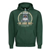 Sports Green the roost animal cafe Zipper Hoodie - artisFamous